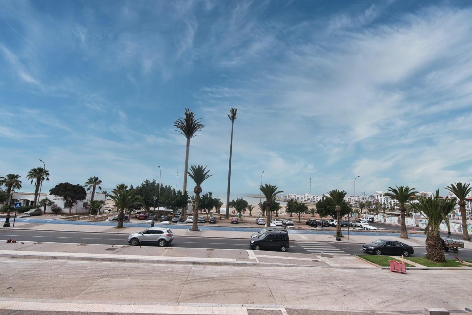 New Sea Front 95sqm With Unlimited Wi-fi Appartement Agadir